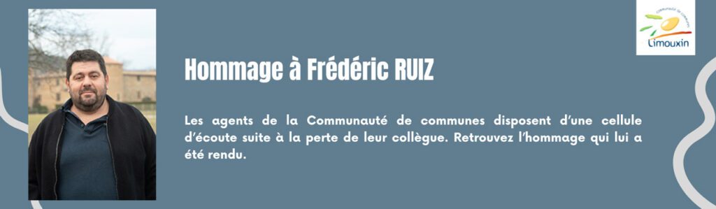 Hommage à Frédéric RUIZ